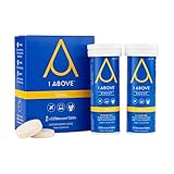 1Above Anti Jet Lag, Energy & Immunity Recovery Effervescent Drink Tablets for Travel, Work, and Par
