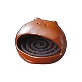 Hecho a mano, más literario. Seasaleshop - Quemador de Incienso para Mosquitos y quemadores de Incienso, Estufa tibetana para Conos, Bastones, bobinas, Polvo de Incienso, carbón, decoración de Oficina, casa, Estudio, Yoga