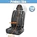 MYFAMIREA 200 PCS Disposable Car Seat Covers Clear Plastic Vehicle Seat Protector, Plastic Seat Covers Protector Universal Water Resistant and Stain Resistant for Cars Auto Truck Bus Airplane