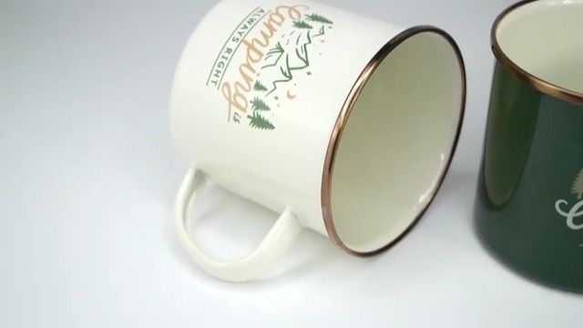 Roadmap Camping Gifts Camping Mugs Set of 2 Travel Holiday Enamel Coffee Cup 17OZ Big Capacity 304SS Golden Rim for Drinking Outdoor Couples Anniversary Wedding Christmas Valentines Day His and Hers