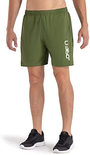 Image of Men's Workout Running Shorts Quick Dry Lightweight Gym Shorts with Zip Pockets S5Shorts