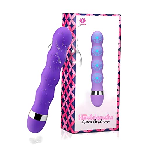 HEVIDENCIA Vibro Geisha - Vibromasseur point G Stimulateur Clitoris Prostate Masseur jouet érotique SexToys pour Femme, masturbateur vibrant Vaginal, Anal et clitoridien pour débutantes