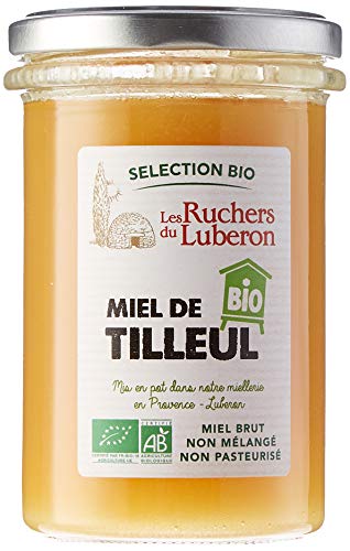  Les Ruchers du Luberon Miel Bio de Tilleul 370 g