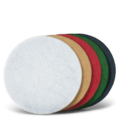 Disques abrasifs normaux MENZER blanc 406 mm en lot de 10 pièces