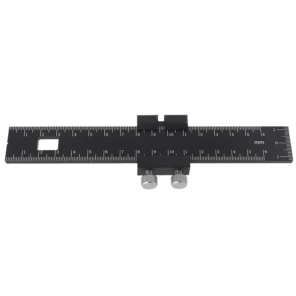 Lexiang 15Cm Precision Pocket Ruler Woodworking By Clear Style | Inch And Metric Indicators Professional Woodworking T Track Ruler