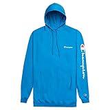 Picture of Champion Lightweight Hoodie Big and Tall - Men Pullover Jersey Hoodie Sweatshirt