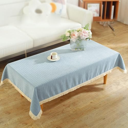 Nappe rectangle 100 x 180 cm polyester lavable anti tache table picnic