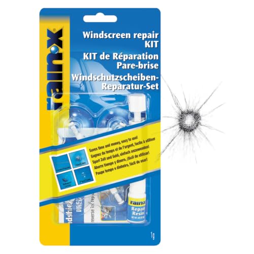 Rain-X Kit R&eacute;paration Pare-Brise - Impacts & Fissures - R&eacute;paration en 15min
