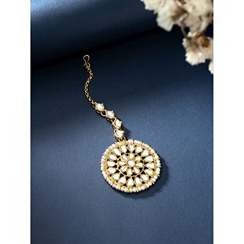 Image of Peora Traditional Indian Ethnic Earrings Jewellery Set Gift for Women Girls