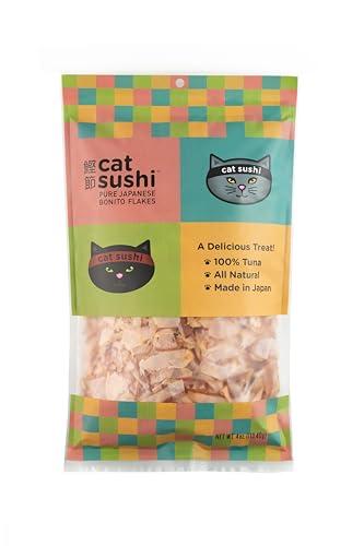 Cat Sushi Bonito Flakes Classic Cut Value Size 4 oz