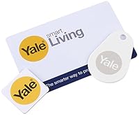 Yale P-YD-01-CON-RFIDM Telefon Tag Smart Door Lock Zubehör Bundle-Schlüsselkarte, Weiß
