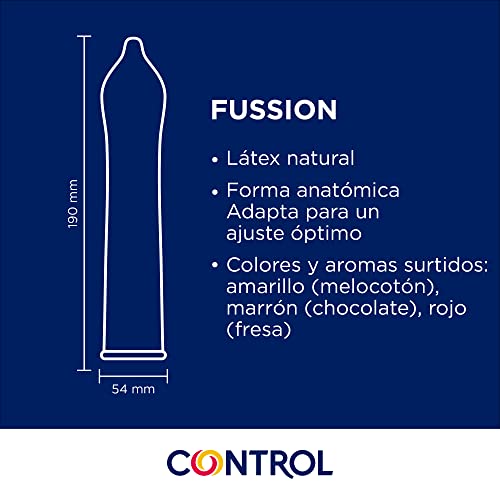 Control Essence - Fussion Profilattico Aromatizzato, 12 Profilattici - 6