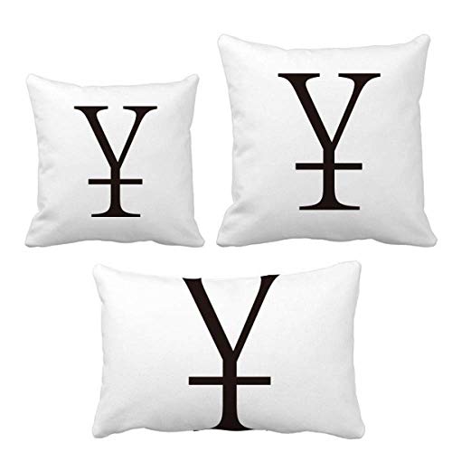 Housse de coussin Chine monnaie solution déco pour canapé DIYthinker - 2