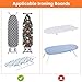 Ironing Board Holder Wall Mount, Iron Board Wall Hanger, Sewing, Laundry Room Organization, Black, T&V Shaped Space Saving Iron Holder for Laundry Room Decor and Accessories, Organization and Storage
