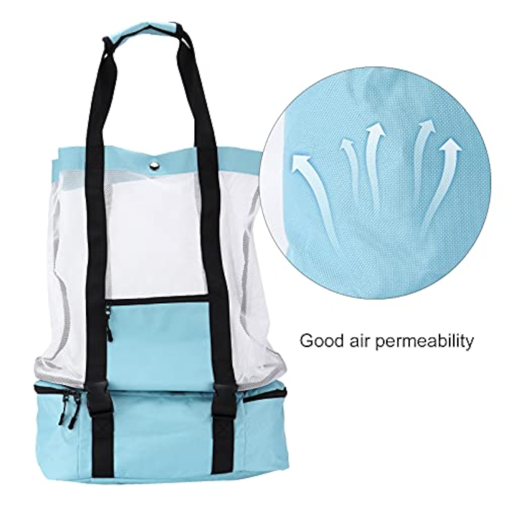 Outdoor Detachable Beach Handbag for Travel, Stylish Design