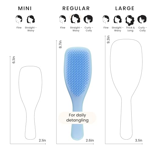 Tangle Teezer, The Ultimate Detangler, Denim Blues