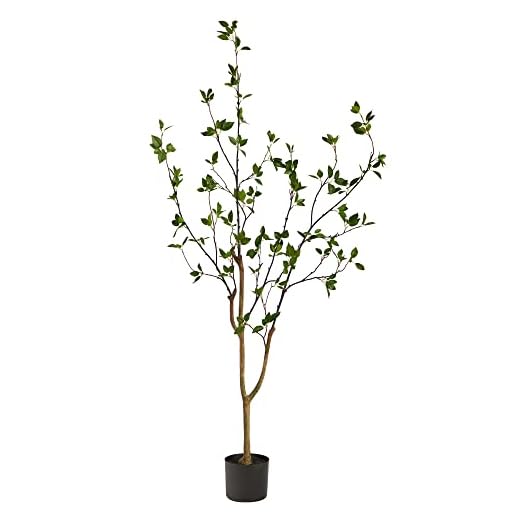 Nearly Natural 5ft Minimalist Citrus Artificial Tree