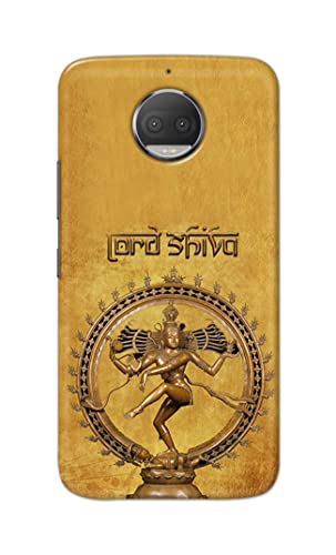 Image of PRINTFIDAA Lord Shiva As Nataraj Printed Designer Hard Case for Motorola Moto G5S Plus (5.5 inch), XT1803, XT1805, XT1806, XT1804 Back Cover -(e) RPM1004