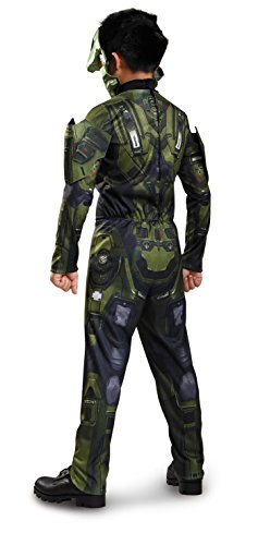 Disfraz Master Chief Clásico, Talla L (10-12) miniatura 2