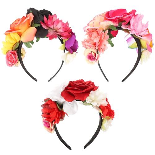 Bandeaux costume Halloween roses pour vos soirées gothiques et déguisées