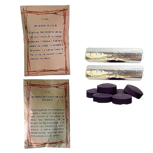 Incienso auténtico Semana Santa Sevilla y de los Gitanos más 20 Pastillas de carbón Hecho a Mano en España | Ya disponible en tu tienda friki favorita! En mundofriki.es! Incienso auténtico Semana Santa Sevilla y de los Gitanos más 20 Pastillas de carbón Hecho a Mano en España | Ya disponible en tu tienda friki favorita! En mundofriki.es!