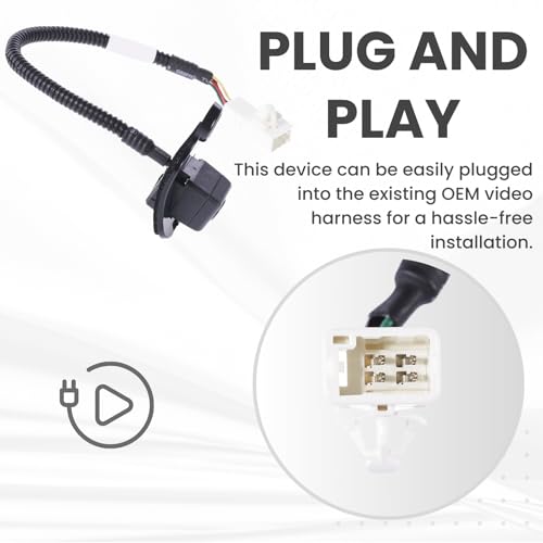 Image of Backup Camera for 2012 2013 2014 Subaru Legacy | Replaces OE Part # 86267AJ11B, 86267AJ11A