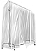 Sorbus Cover for Garment Rack - 6 Ft Transparent Clothes Rack Cover, Garment Coat Hanger Protector Dustproof Waterproof Clothing Storage Cover for Dresses, Suits, Coats, and more (Rack Not Included)