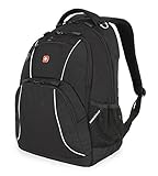 Swiss Gear SA6683 Black with Gray Accents Laptop Backpack - Fits Most 15 Inch Laptops and Tablets