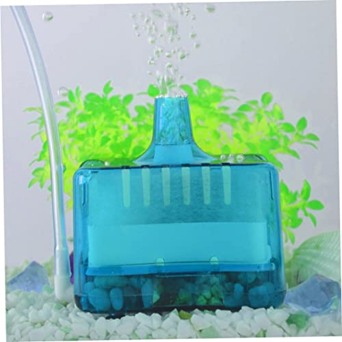 Filter Mini Filter Goudvis Kom Beta Aquarium All Water Type hoekfilter met Triple Filtration System Blue 1pc - Afbeelding 3