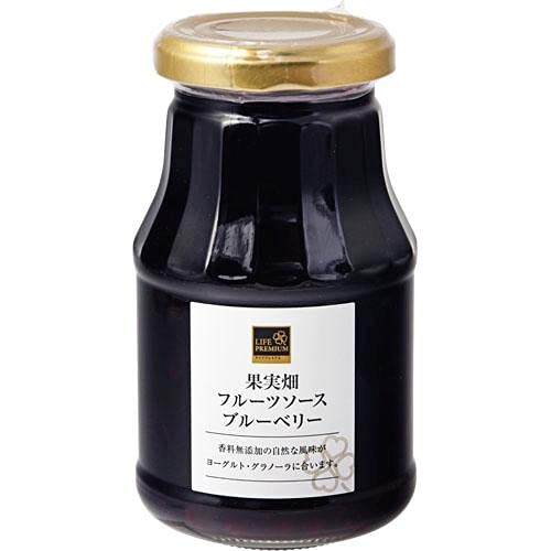 ライフプレミアム 果実畑 フルーツソース ブルーベリー 300gのサムネイル