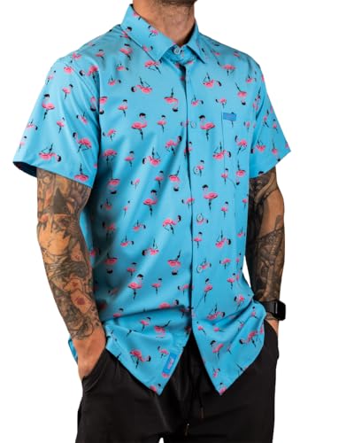Men’s Short Sleeve Button Down Shirt