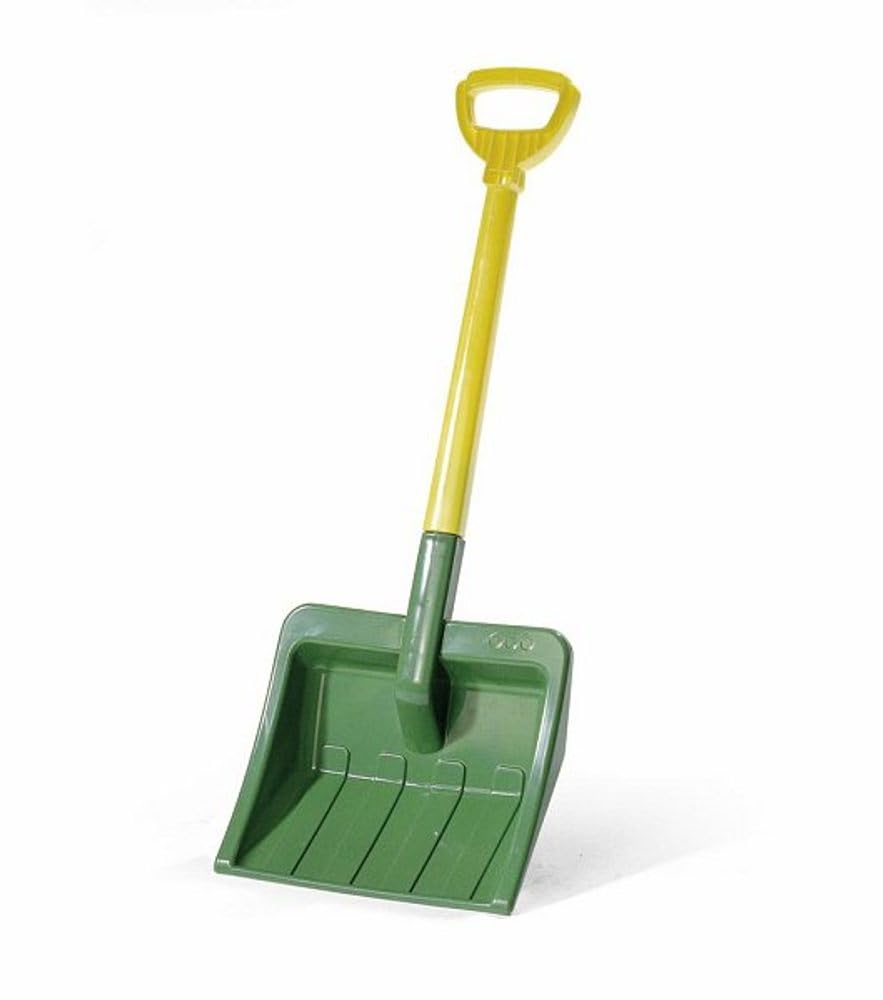 Rolly Toys 379491 – rollyShovel (łopatka z tworzywa sztucznego, dwuczęściowa) zielona/żółta