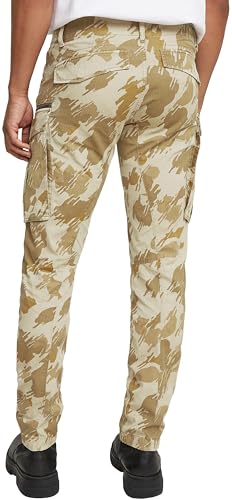 G-STAR Rovic Zip 3D Regular Tapered Pants Men's, Multicoloured (Dk Brick Gd Glitch Beach Camo D02190-d955-h174), 32W x 32L2