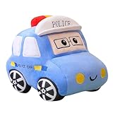 3D Cartoon Police Car Throw Pillow Hugging Police Car Plush Police Car Stuffed Animal Toys Police Car Pillow Sofa Cushion Police Car Gift for Kids Or Lovers in Valentine's Day, Christmas or Birthday