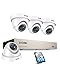 Produktbild ZOSI Full HD 1080P Außen Video Überwachungssystem 8CH H.265+ DVR mit 1TB Festplatte und 4X 2MP 1080P Dome Überwachungskamera Set 24m IR Nachtsicht