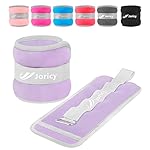 Ankle Weights A Pair of 1/2/3/4/6/8/10/12/20 LBS Wrist Leg Arm Weights for Women Men with Adjustable Straps, Strength weighted for Physical Therapy Running Walking Fitness Gym Workout