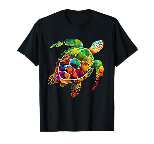Tortue de mer hawaïenne Hawaii Vacances Plage été Maui T-Shirt