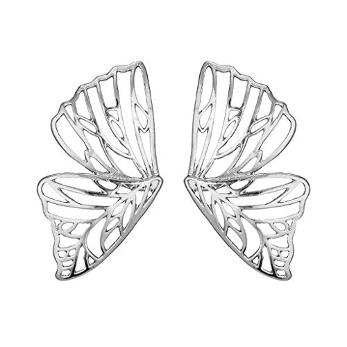 Preisvergleich Produktbild JUSTSELL Damen Ohrringe, Geometrische Ohrringe Silberne Ohrringe Goldohrringe Böhmischer Stil Ohrringe Liebe Ohrringe Ananas Ohrringe Schmetterling Ohrringe Abstraktes Gesicht Ohrringe