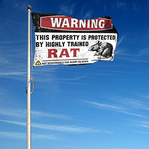 Drapeau de rats 152x244cm suspensions murales décorations de caverne man - 4