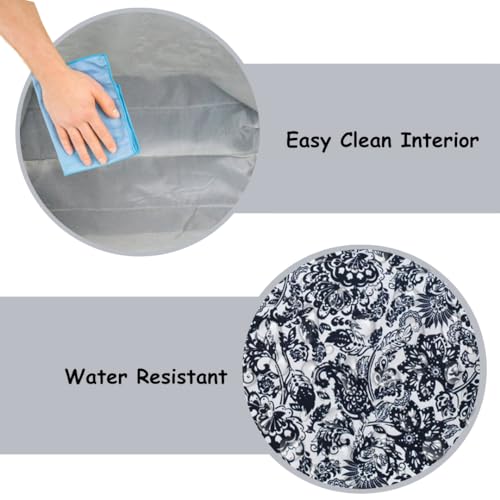 Image of NGIL Medium Top Zipper Closure Canvas Tote Bag with Attached Matching Coin Purse For Moms and Nurses