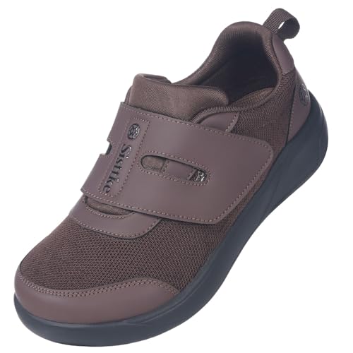 Image of Sisttke Women's Diabetic Shoes Wide Toe Box Slip-On Shoes