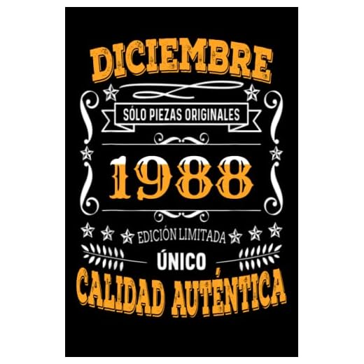 CUADERNO, diciembre 1988, 34 Años Siendo Genial: Regalo de 34 cumpleaños para mujeres y hombres, ideas de 34 cumpleaños Regalo un cumpleaños divertido Regalo , regalo de 34 cumpleaños para él/ella.