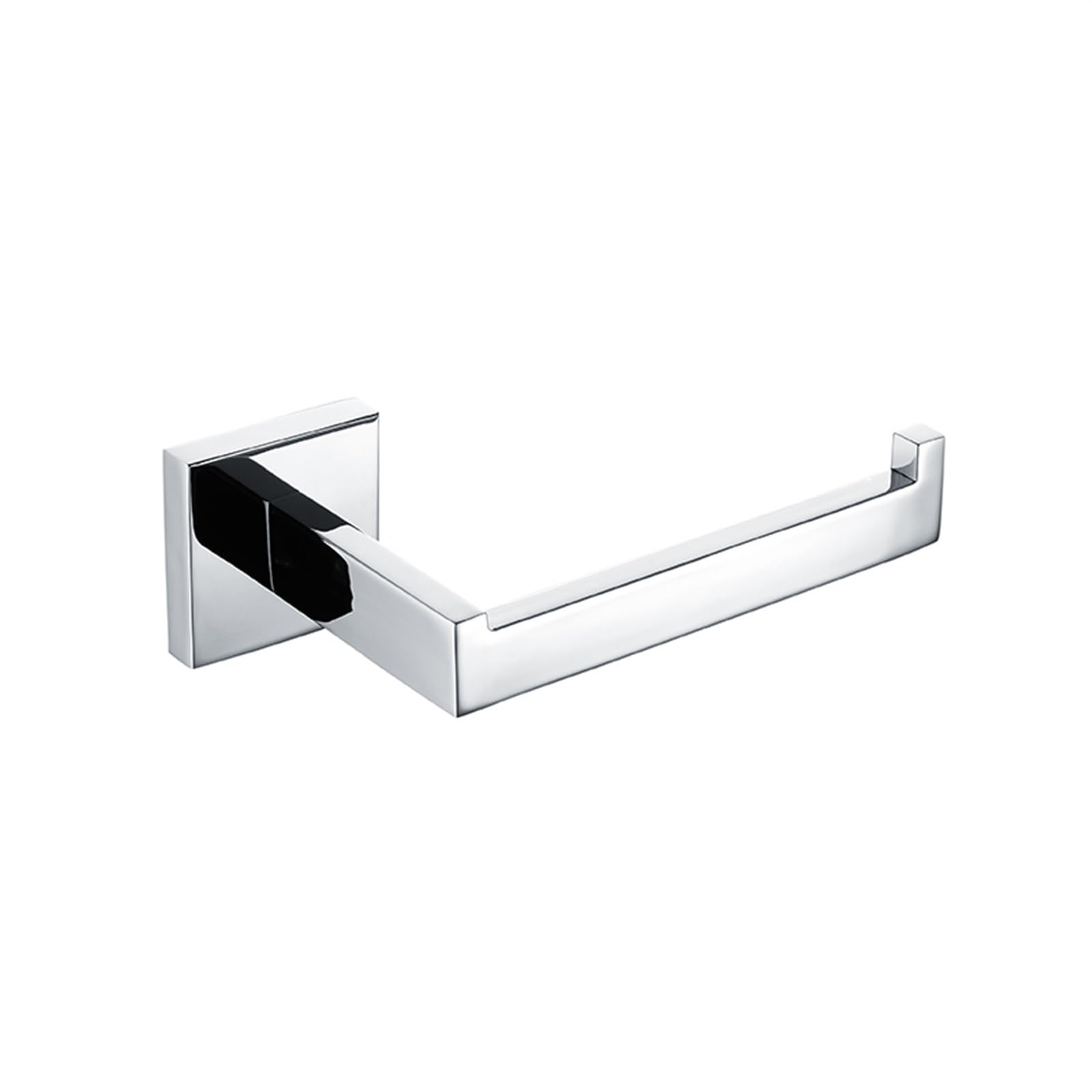Stały uchwyt na papier toaletowy, Stainless Steel Wall Mounted Toilet Paper Holder for Bathroom and Kitchen(1 Pcs)