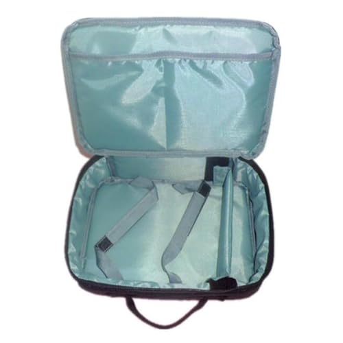 Bolso de almacenamiento portátil para proyector con asa y correa, funda protectora miniatura 6