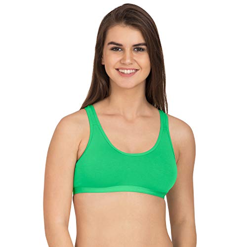 Image of Tweens - Lightly Padded Sports Bra - Racer Back - Wirefree - Full Coverage - Seamless Bra