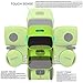 Kids Interactive Robot Toy,Yoego Intelligent Voice Controlled Touch Sensor Robotics with Repeating, Voice Recording, Singing, Dancing, Best Partner for Boys Girls (Green)