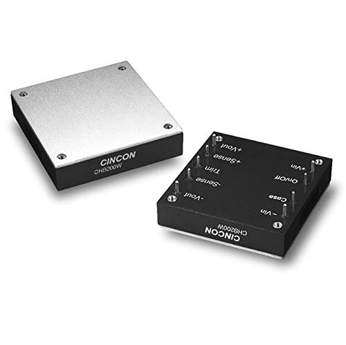 CHB200W-24S12,Isolated DC/DC Converters - Through Hole DC-DC Converter, Half Brick, 200 Watt, 4:1 Input Range, 10-36V Input Voltage, 12VDC Output