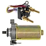 NICHE Starter Motor Solenoid Kit for Kawasaki Jet Ski 750 1100 900 Zxi STX 21163-3714 27010-3737 Watercraft