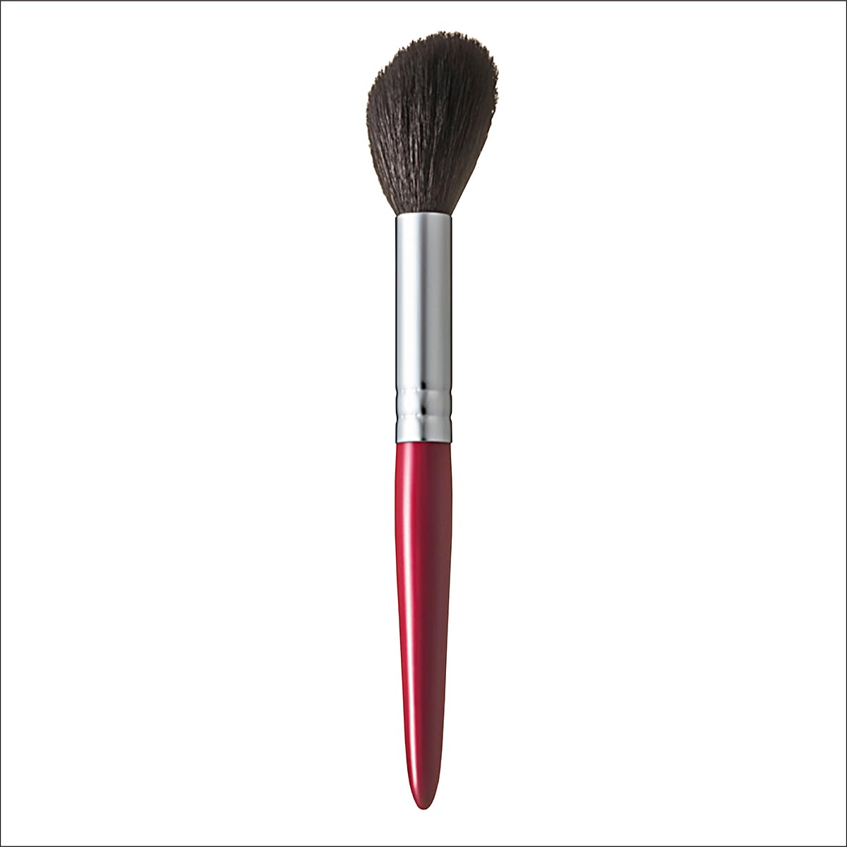 Kumano Cheek Highlight Brush Hakuundo Goat Hair Handmade Round Flat Japan