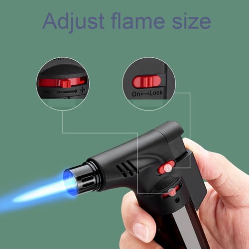 Set de 4 Encendedores Taughch de Soplete de Butano miniatura 4